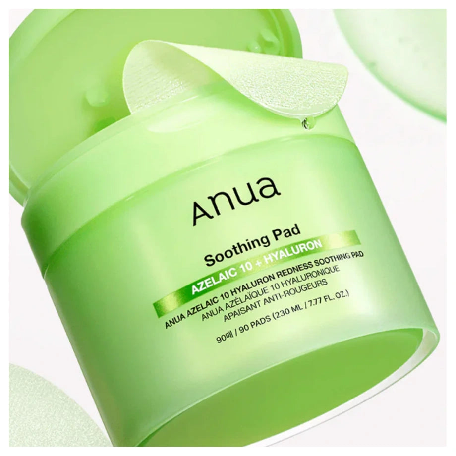 Anua Azelaic 10 Hyaluron Redness Soothing 90 Pads