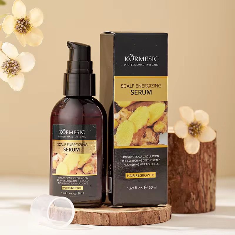 Kormesic Anti-Dandruff Hair Shampoo Strengthening Moisturizing Natural Herbal Shampoo and Conditioner Set