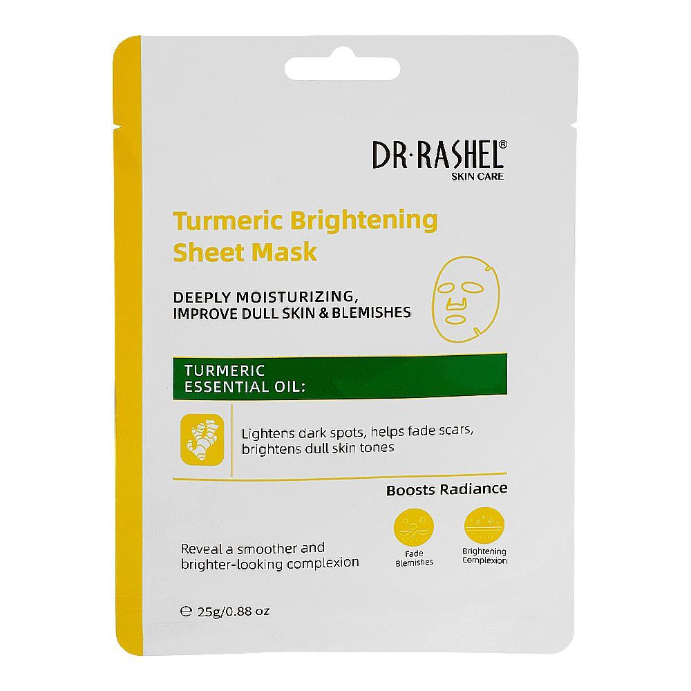 Dr Rashel Turmeric Brightening Sheet Mask