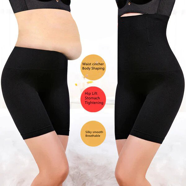 Seamless High Waist Slimming Lower Body Shaper - Free Size for 32-44 W –  beautygirl-pk