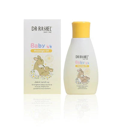 Dr Rashel Baby Massage Oil for Strength Baby's Bones & Muscle 160ml