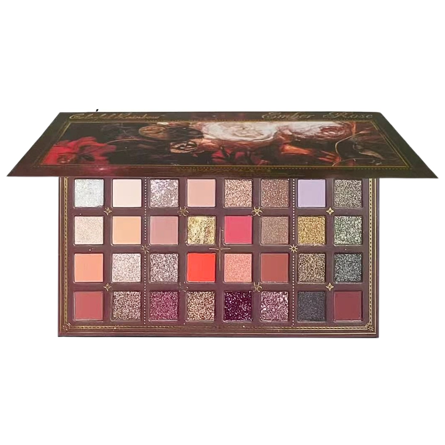 Colorful Rainbow Ember Rose 32 Color Eyeshadow Palette