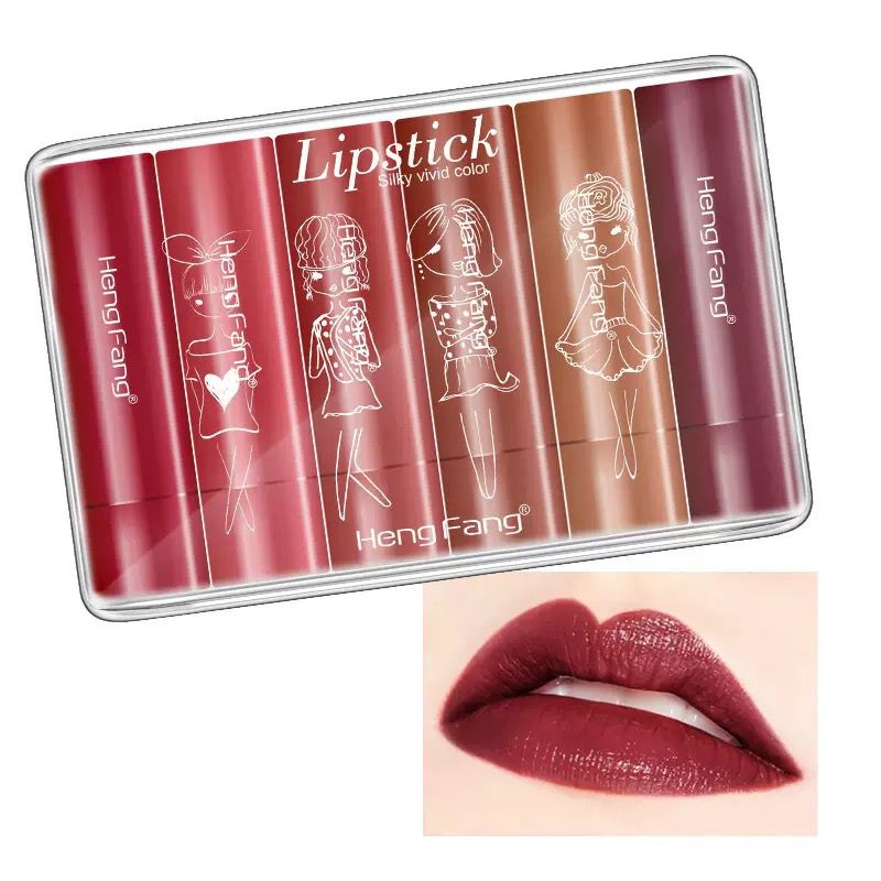 Hengfang 6pcs Lip Stiick