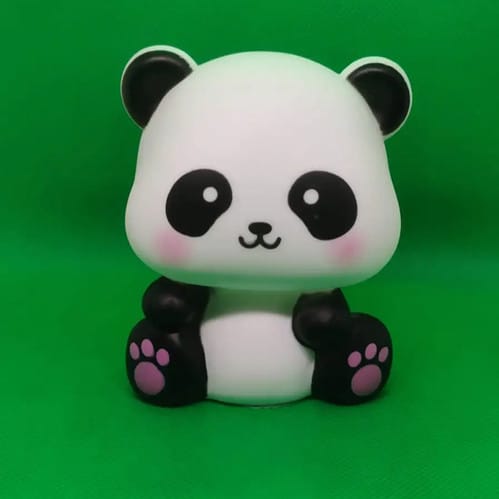 Mini Tapping Panda Light Lamp Cell Operate