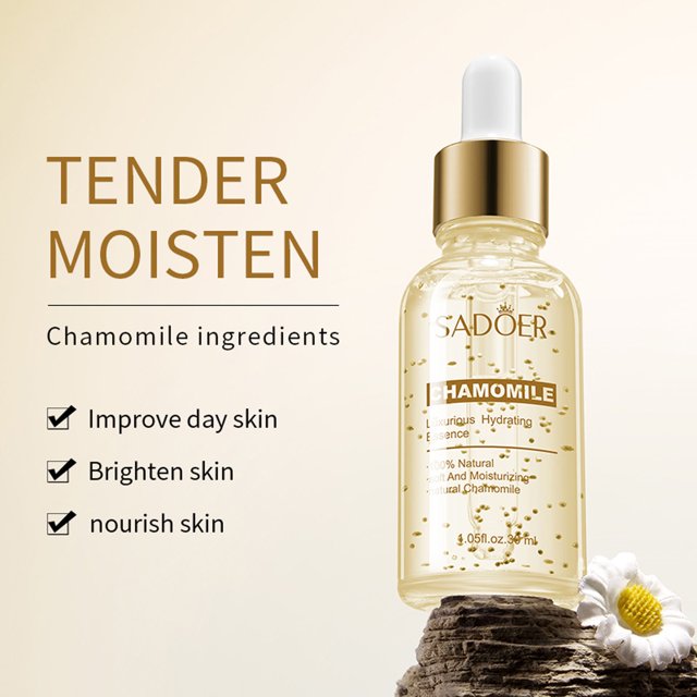 Sadoer Chamomile Brightening Moisturizing Revitalizing Skin Care Essence Serum