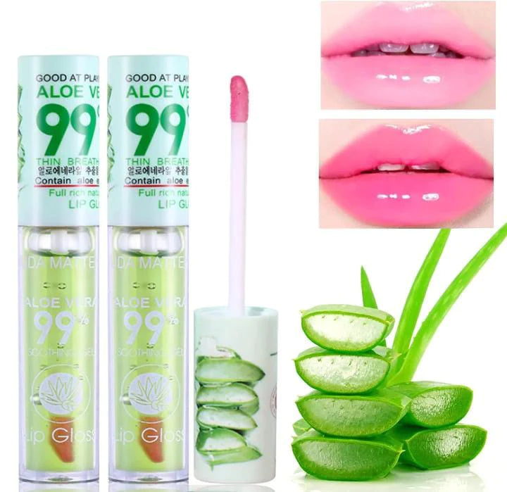 aloe vera lip oil 99% Aloe Vera Hydration Lip Gloss