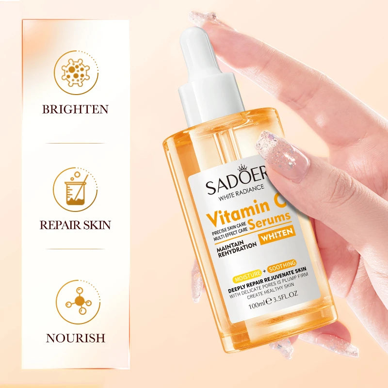 Sadoer Vitamin C Brightening & Hydrating Serum, 100ml