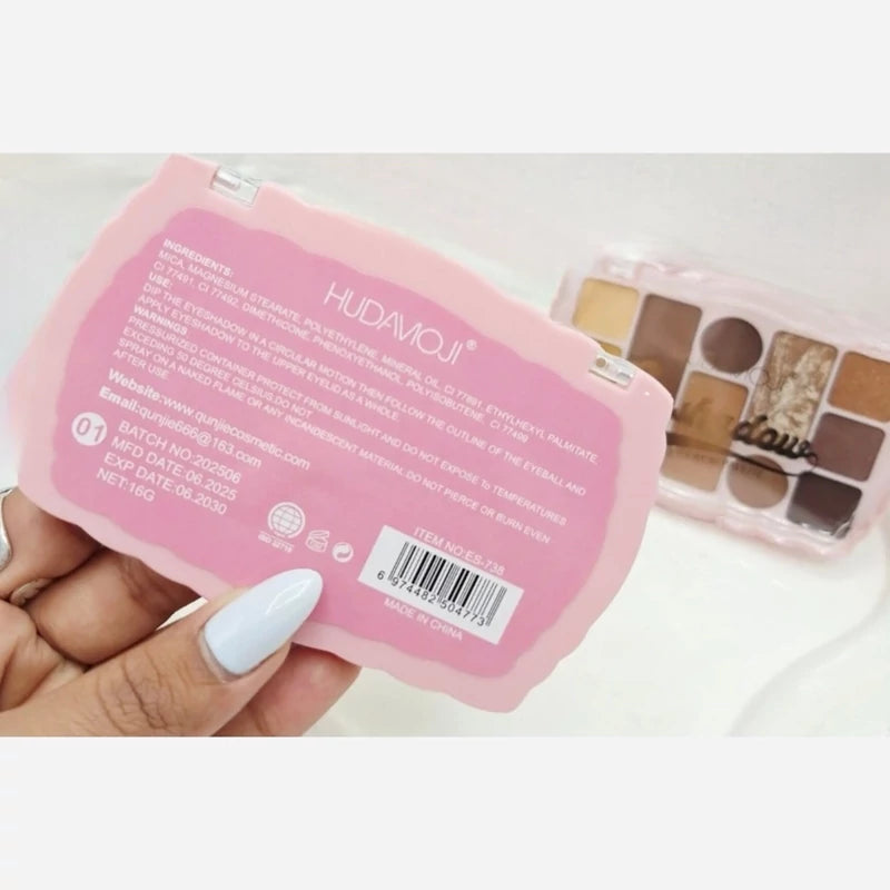 Hudamoji 12 Color Eyeshadow Palette