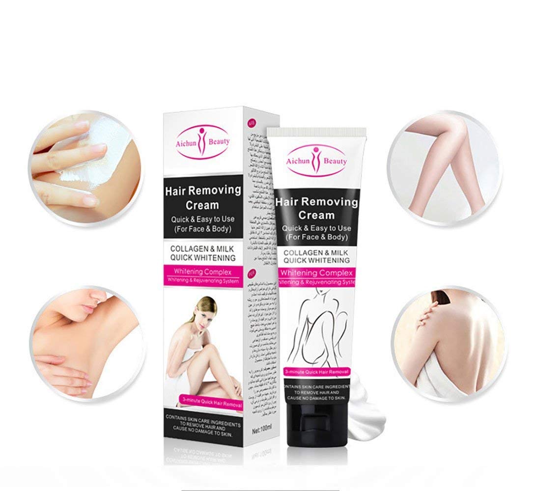 AICHUN BEAUTY Hair Removal Cream Depilatory Body Legs Natural Painless 100ml
