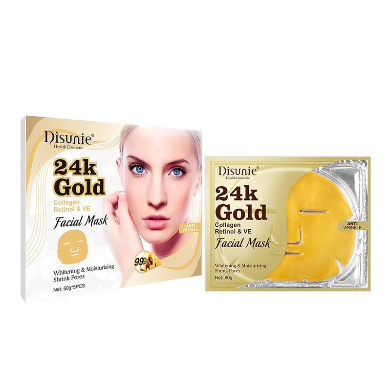 Disunie 24K Gold Collagen And Retinol VE Facial Mask