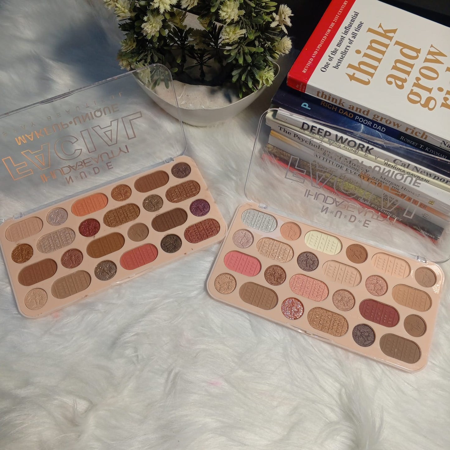 High Quality Nude Shades Super Pigmented 24 Color Eye Shadow Palette