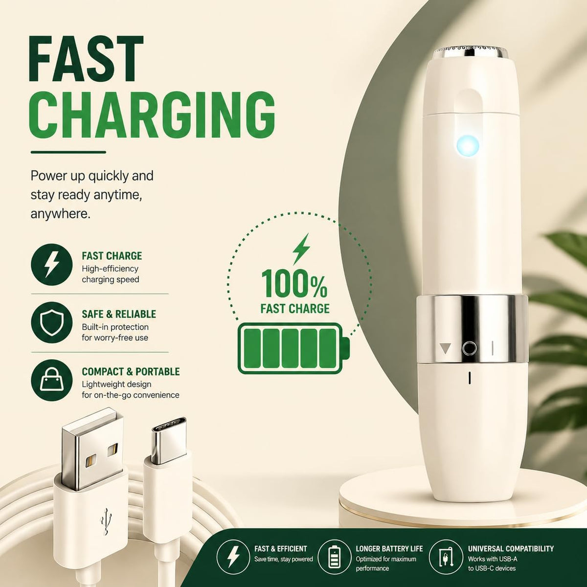 Rechargeable Flawless Hair Removal Machine Painless Facial For Face Chin Cheek Eyebrow Upper Lip Hair Removal Trimmer Shaver For Women