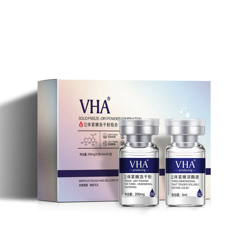 VHA 6 PCS Freeze-Dried Powder Moisturizing Repair Facial Care Set