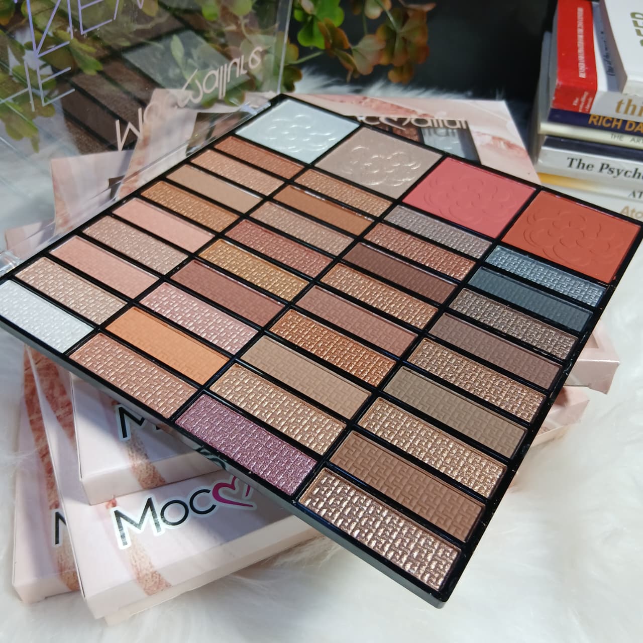 Mocallure Pro Artistic All-in-One Masterpiece Eye Shadow & Blush Palette