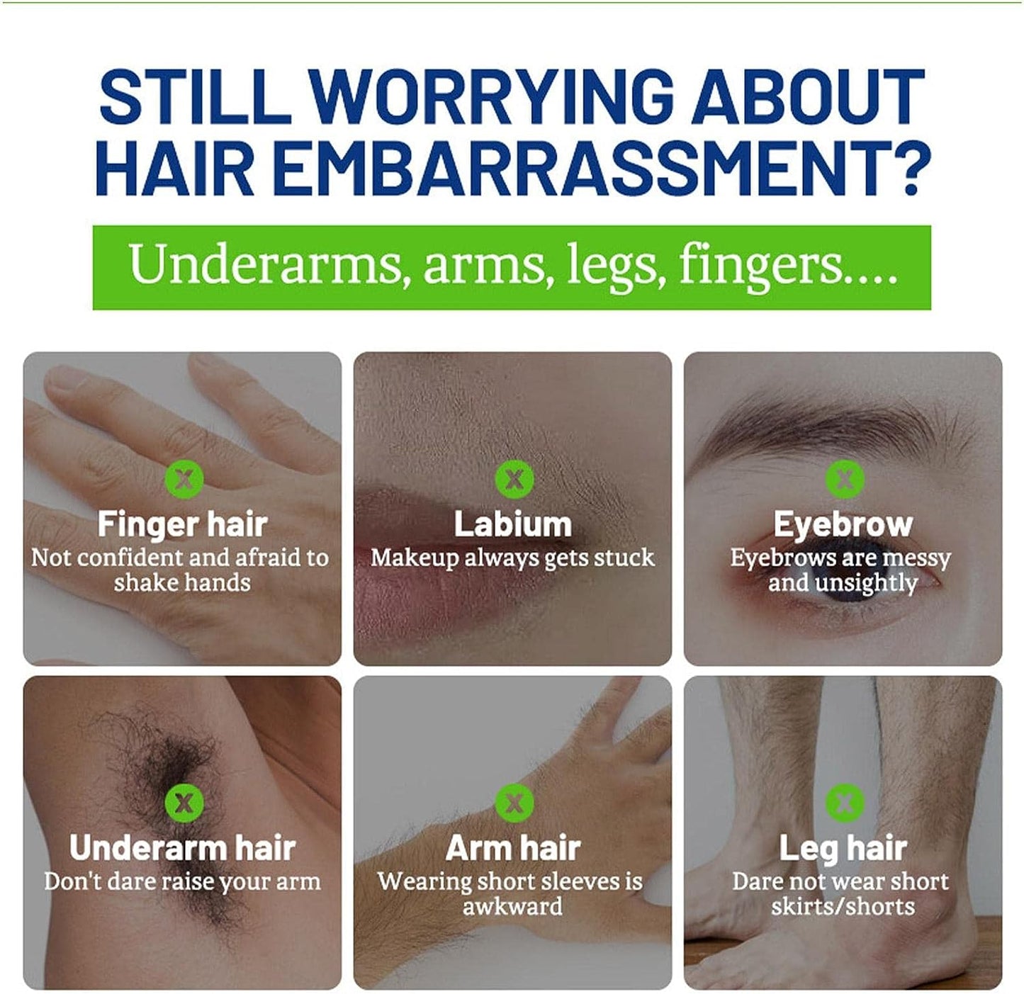 Disaar Hair Removal Wax Strips