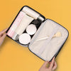 Double Layer Makeup And Cosmetic Bag Large Capacity Bag for Travel