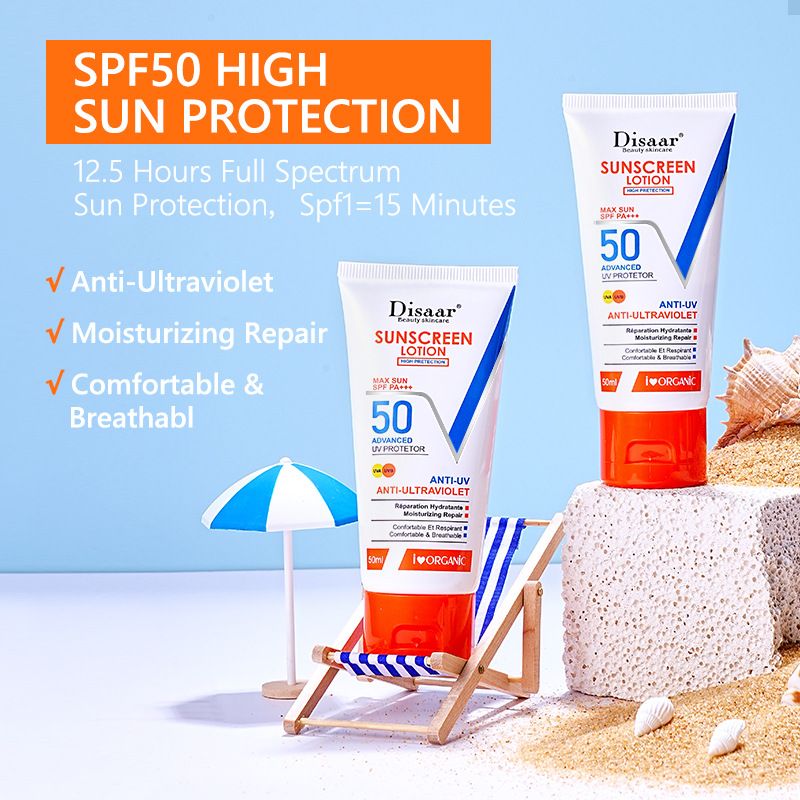 Disaar Sunscreen 50 Advanced UV Protector 50ml