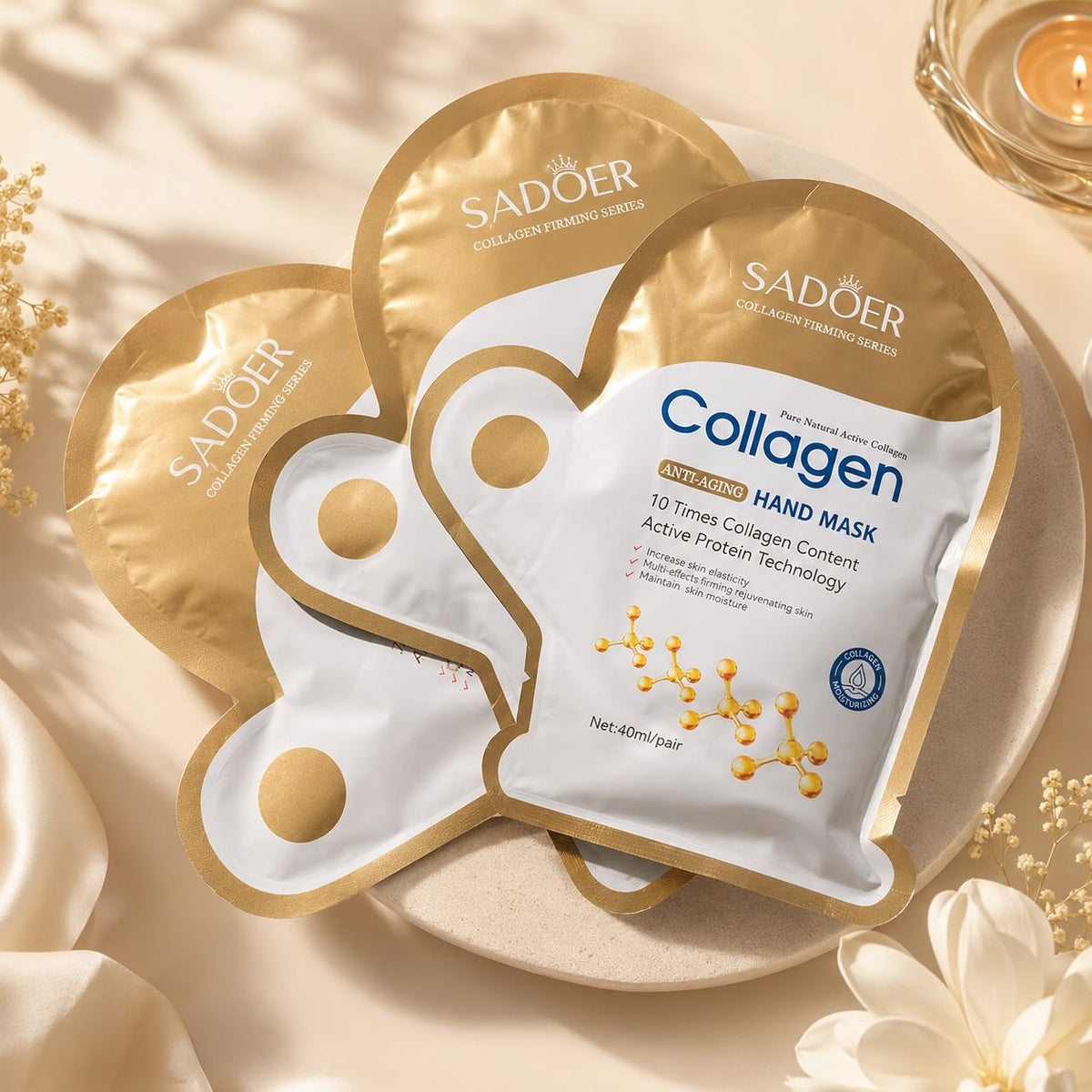 Sadoer Collagen Moisturizing Hand Mask 40ml