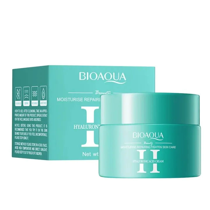 Bioaqua Hyaluronic Acid Face Cream Whitening Moisturizing Brightening Repairing Anti Wrinkle Facial Cream 60g