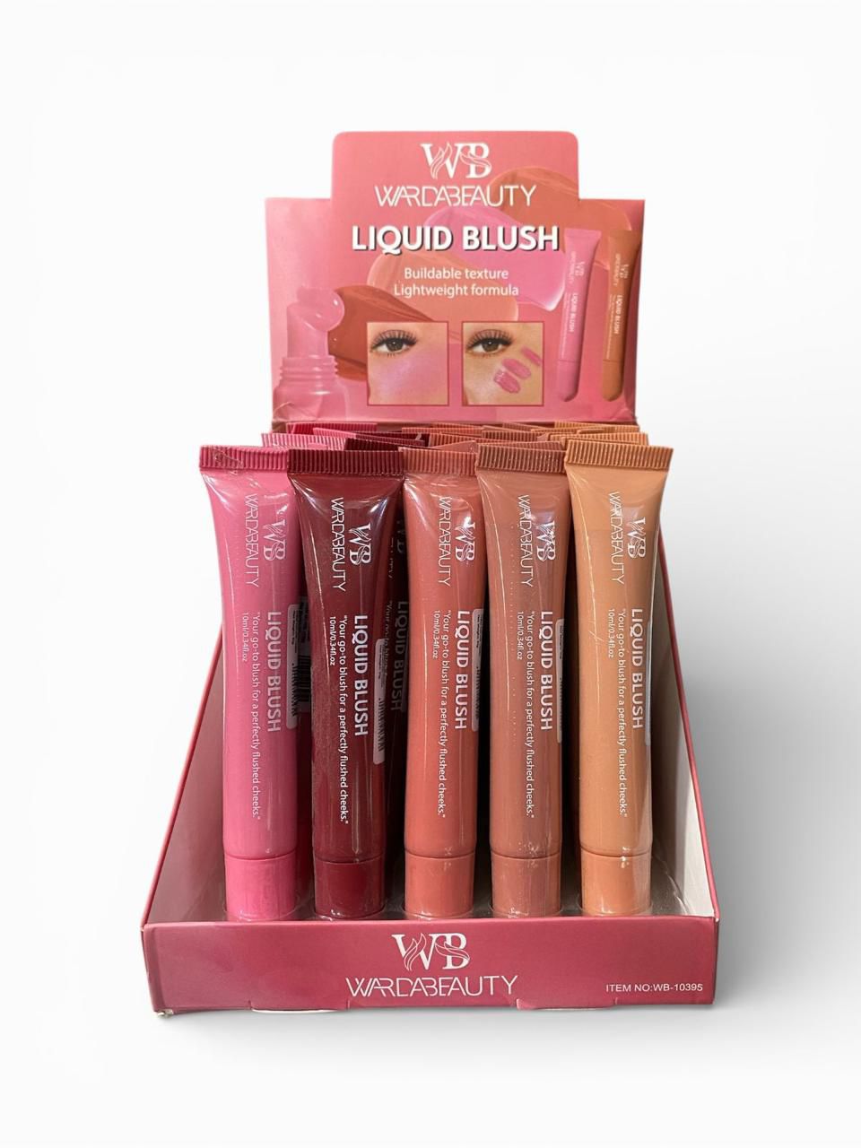 Warda Beaurty Liquid Blush Tube Pack of 5