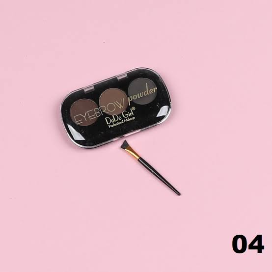 DoDo Girl 3in1 Eyebrow Powder With Brush