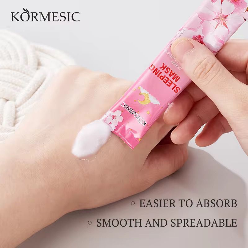 KORMESIC Oil Control Anti-Wrinkle Firming Whitening Green Tea Soothing Sleeping Mask