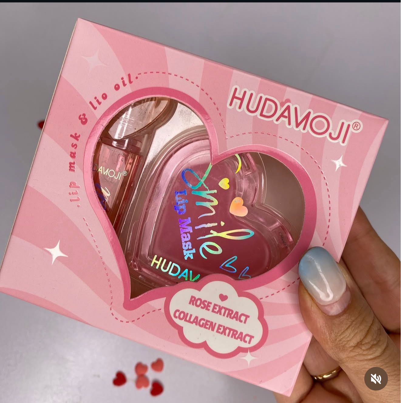 Hudamoji 2in1 Lip Mask & Lip Oil