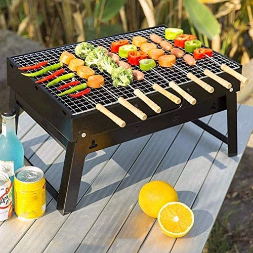 Fold up charcoal grill best sale