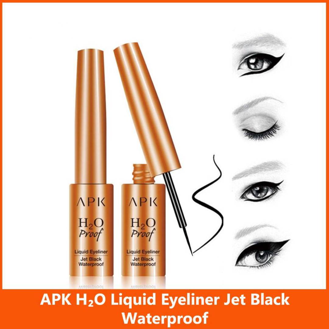 APK H2O Liquid Eyeliner Jet Black Waterproof