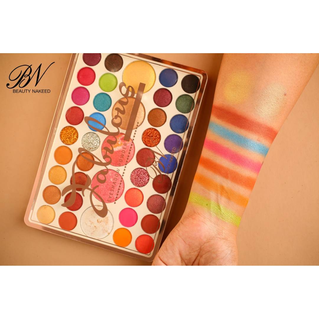 BN Beauty Nakeed Fabulous Ultra Pigmented Pressed Powder Eyeshadow Palette