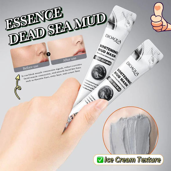 Bioaqua Dead Sea Mud Whitening Mud Mask 8g Pack of 10 Pcs beautygirlpk