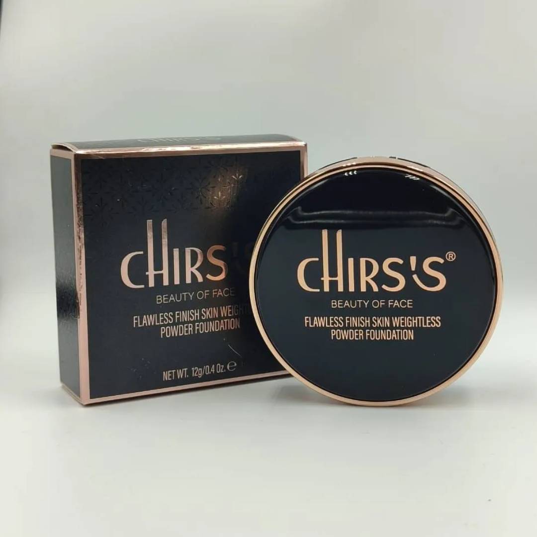 Chirss Beauty Of Face Flawless Finnish Skin Weightless Powder Foundation Face Powder