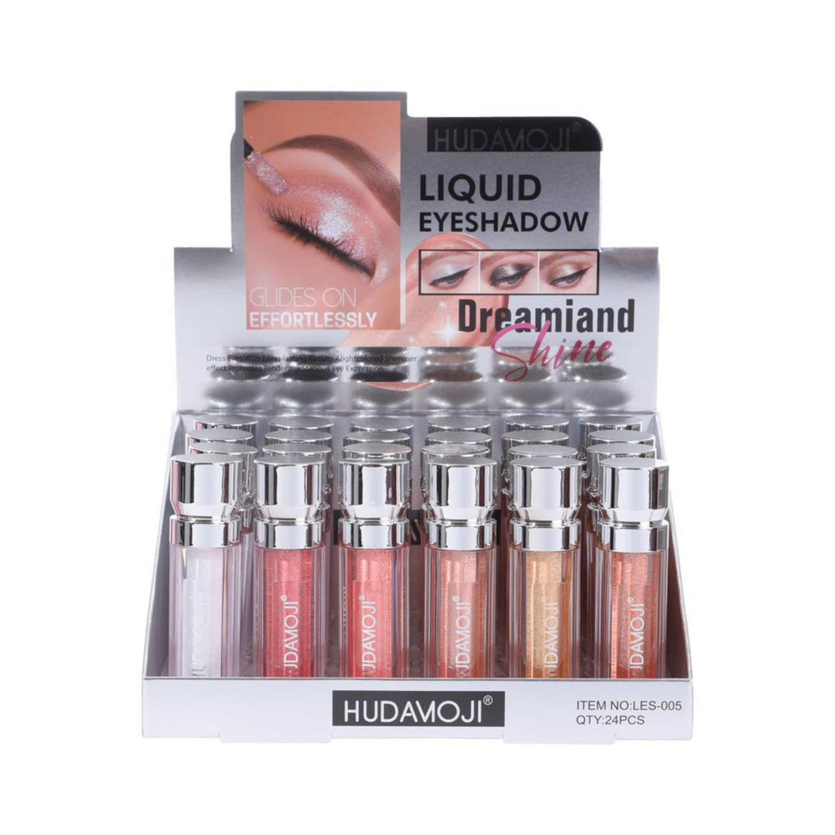 Hudamoji Dreamland Shine Liquid Eyeshadow Pack of 6