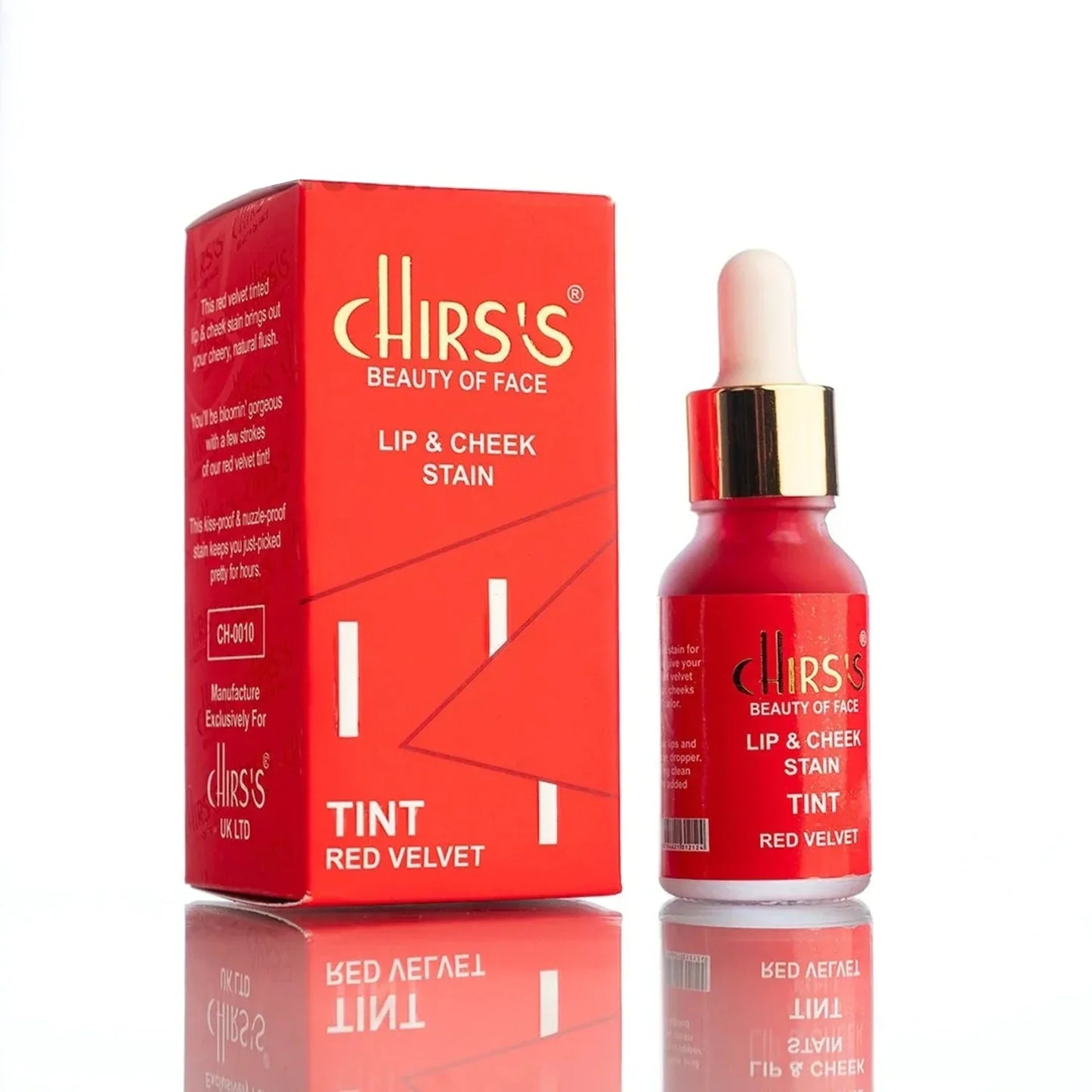 CHIRS'S Whitening & Fairness Fade Dark Spots Cream + Chirss Lips & Cheeks Stain Liptint