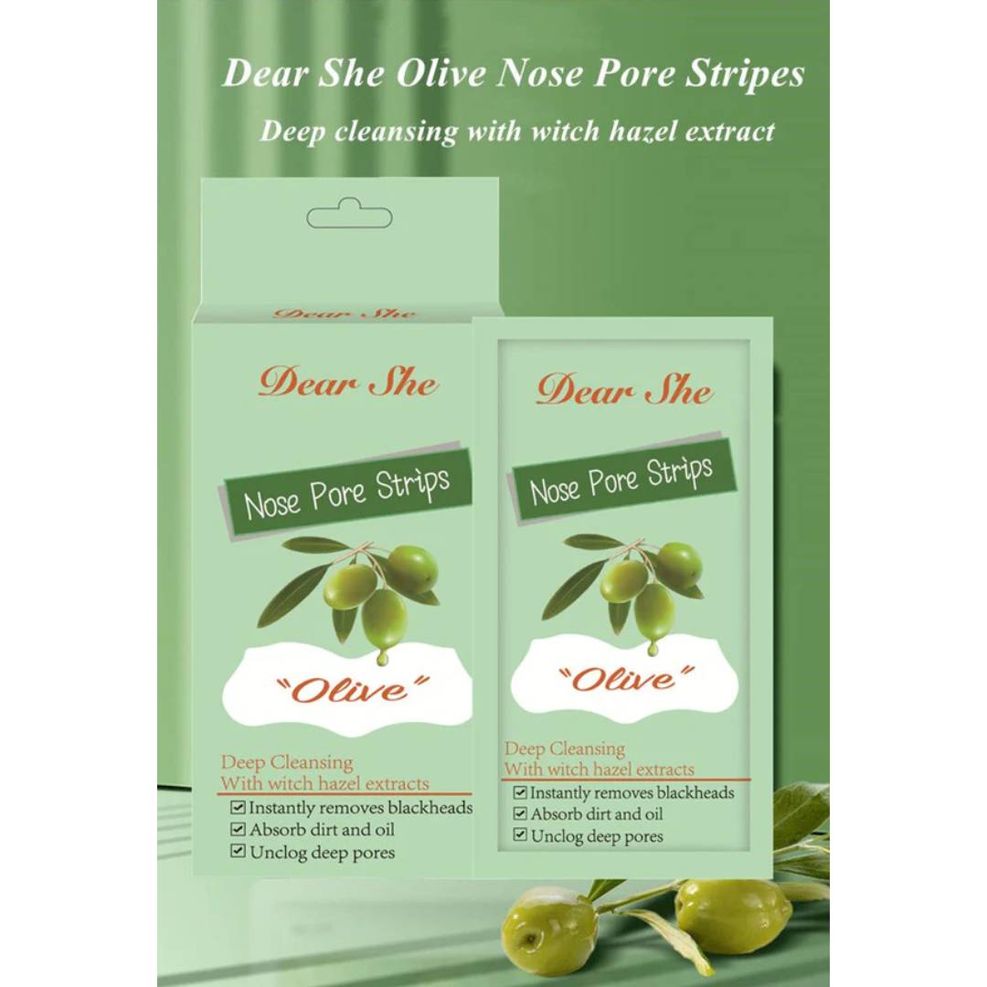 Dear She Nose Pore Strips Olive Pack Of 10