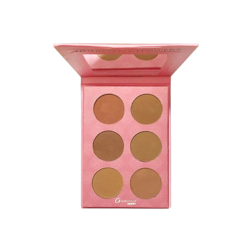 Glamorous 6 Colour Contouring Kit