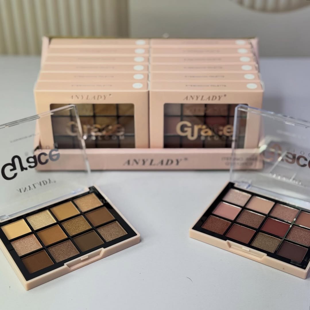 Anylady Grace Everyday Glam 12 Shade Eyeshadow Palette 8545