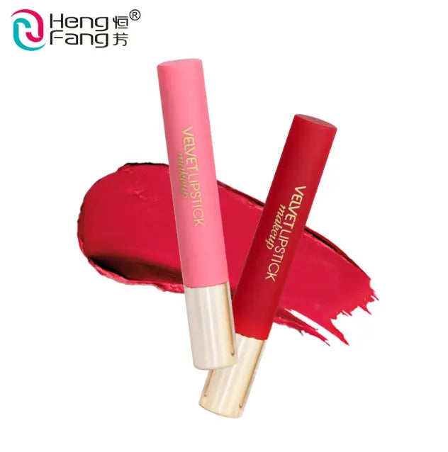 Heng Fang Pack of 5 Lipstick Soft Valvet Matte Colors