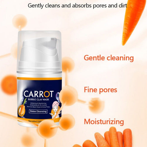 GuanJing Carrot Bubble Clay Mask Detox Cleansing 60ml
