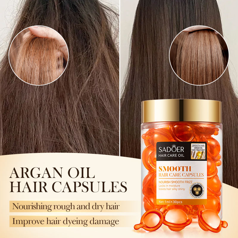 Sadoer Hair Care Oil Capsules Jar