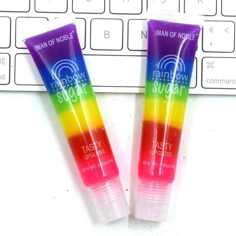 Sugar Rainbow Lip Gloss 6Pcs Set