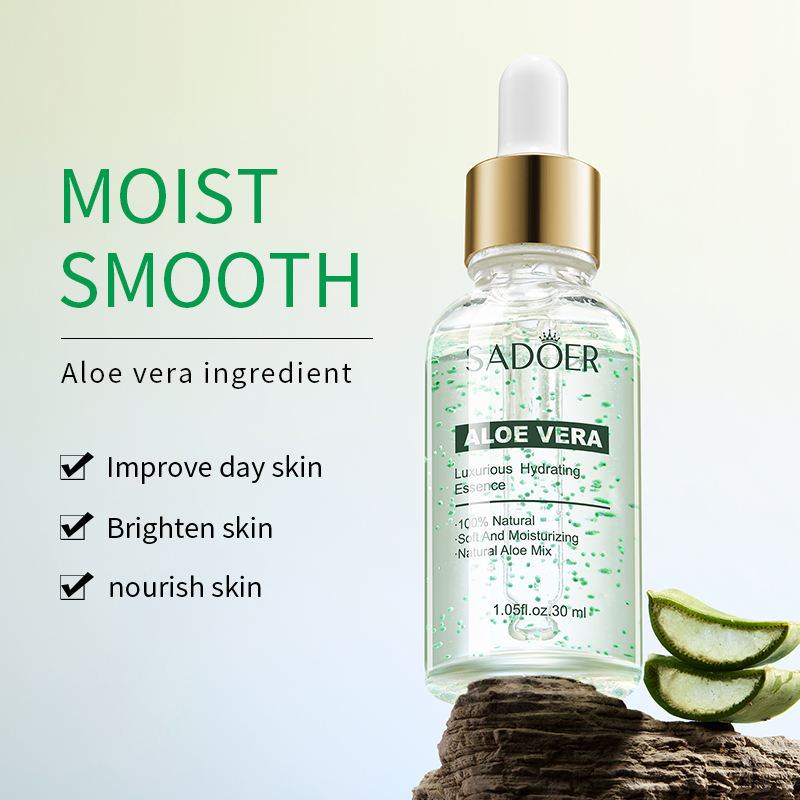 Sadoer Aloe Vera Hydrating Moisturizing Revitalizing Skin Care Serum