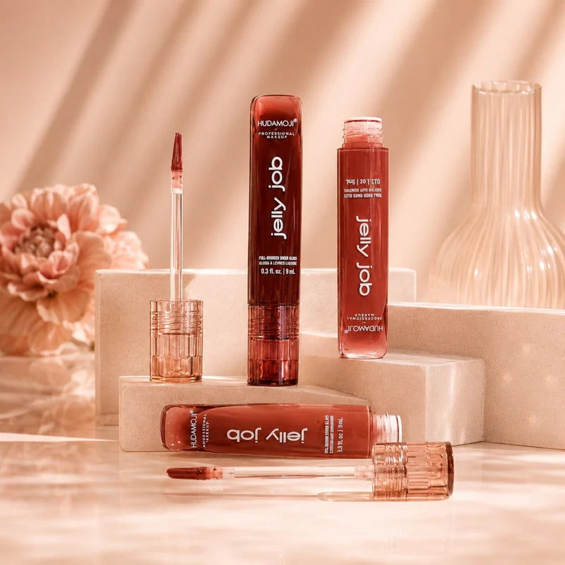 Hudamoji Jelly Job Lip Gloss 6Pcs Set