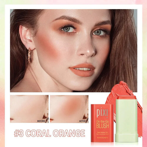 Pixi Beauty On The Glow Blush Stick | Coral Orange