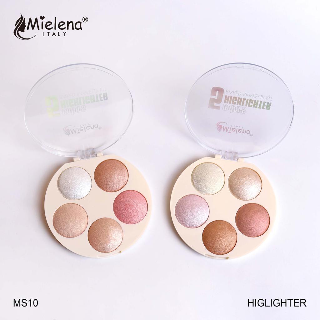 Mielena 5 Color Highlighter Palette