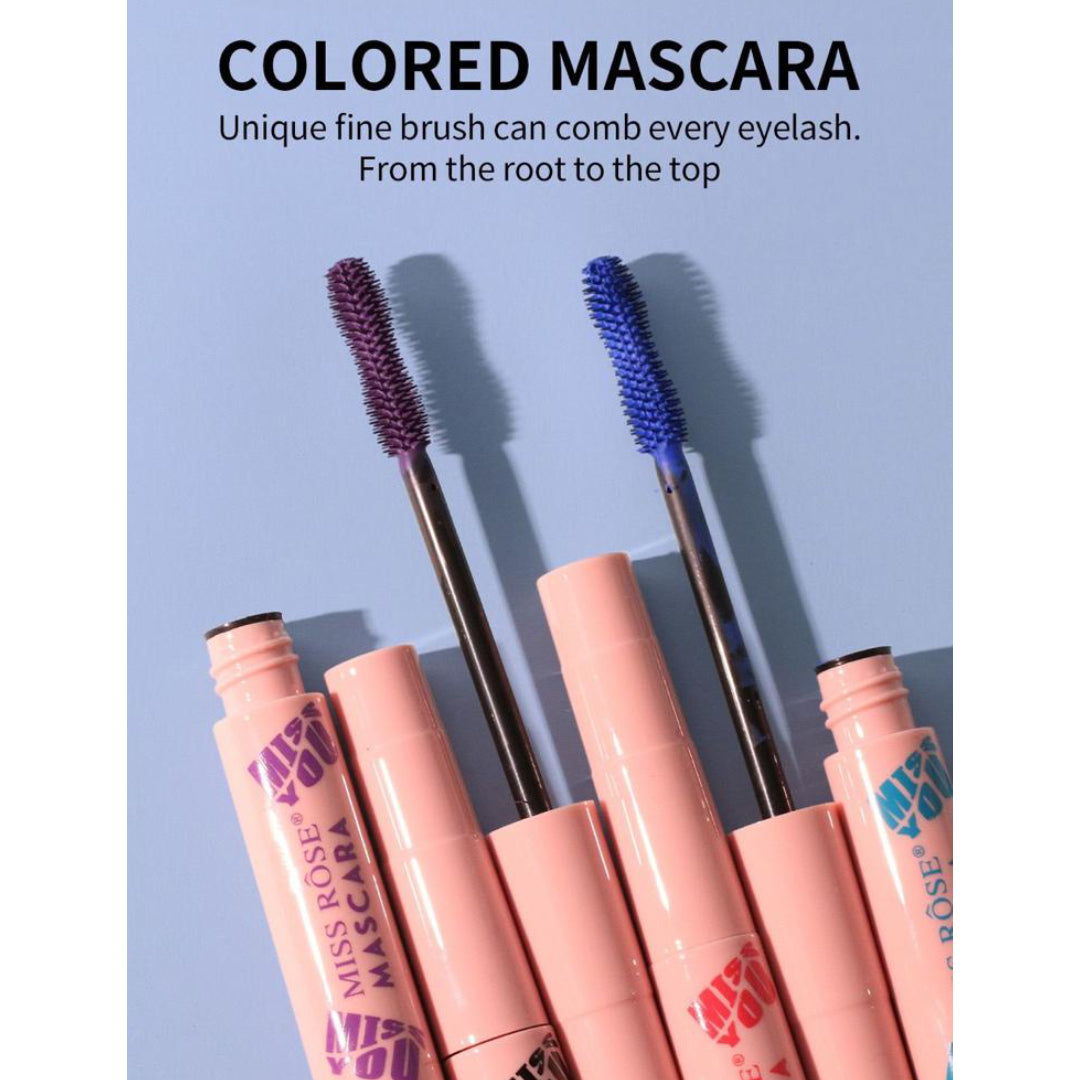 Miss Rose Blue Mascara Waterproof Eye Lashes Curling Extension