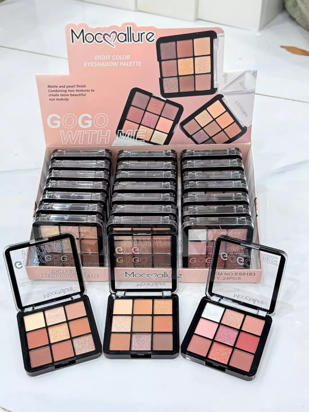 Mocallure 9 Color Eyeshadow Palette Pack Of 3 Set