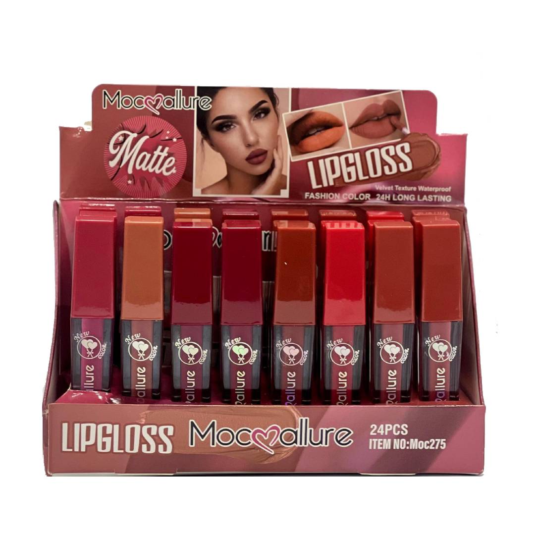 Mocallure Matte Lip Gloss Waterproof 6Pcs Set