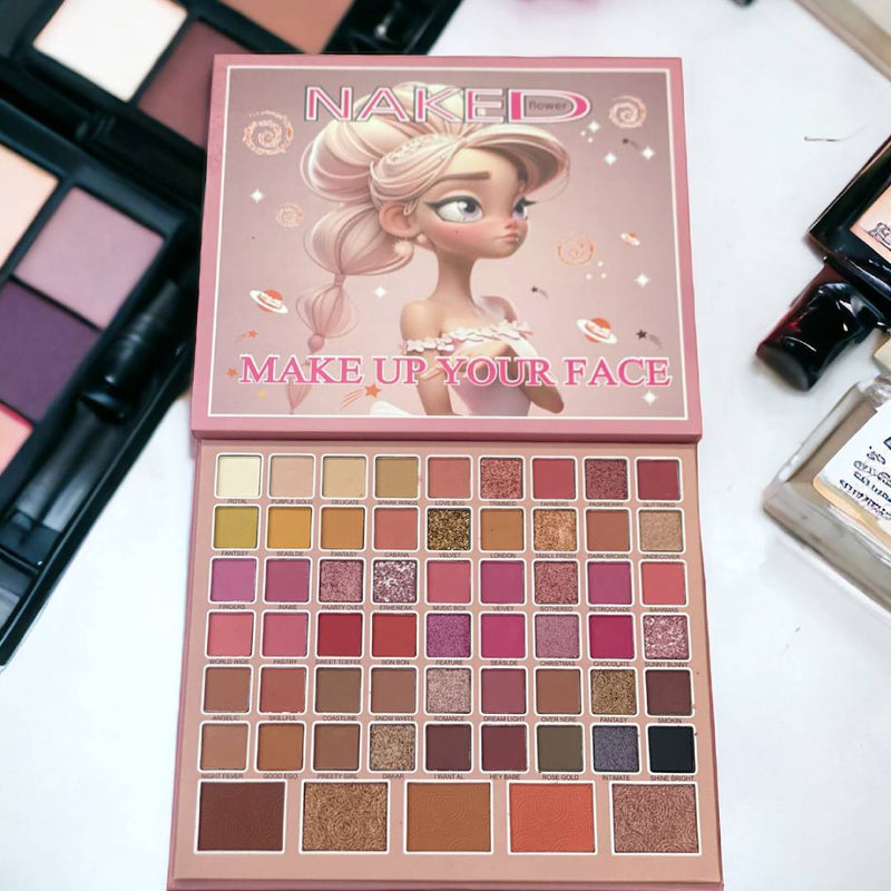 Naked Flower Make Up Your Face Nude Eyeshadow Palette