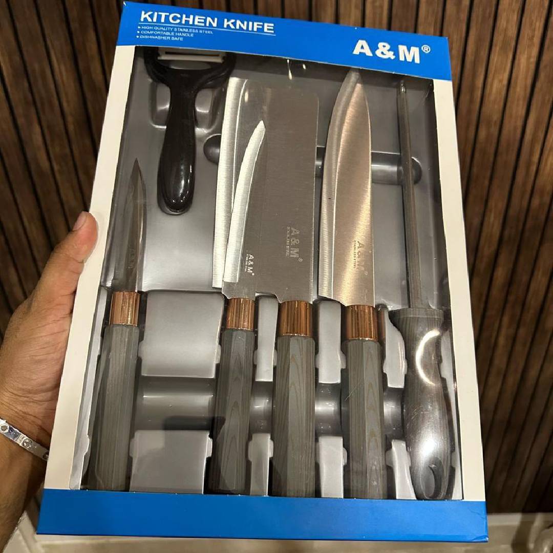 Premium Kitchen Knife 6pcs Set